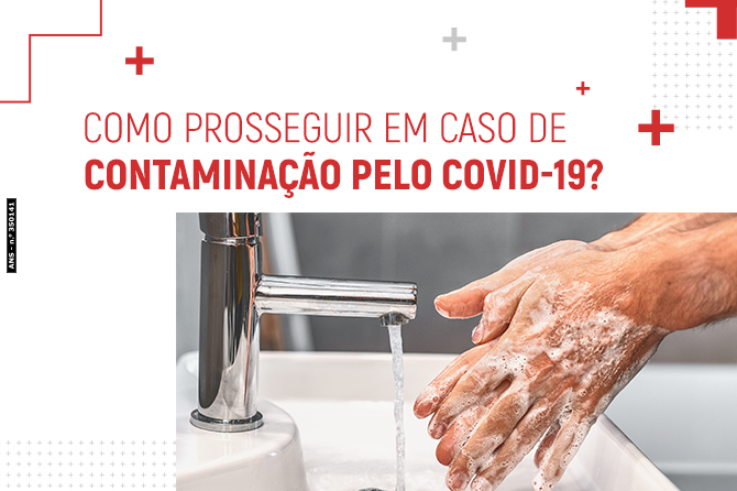 Como prosseguir em caso de contaminação pelo Covid-19?