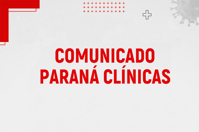 Comunicado Paraná Clínicas