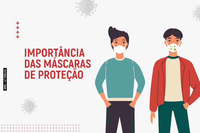 Importância das máscaras de proteção