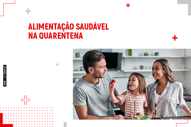 Alimentação saudável na quarentena