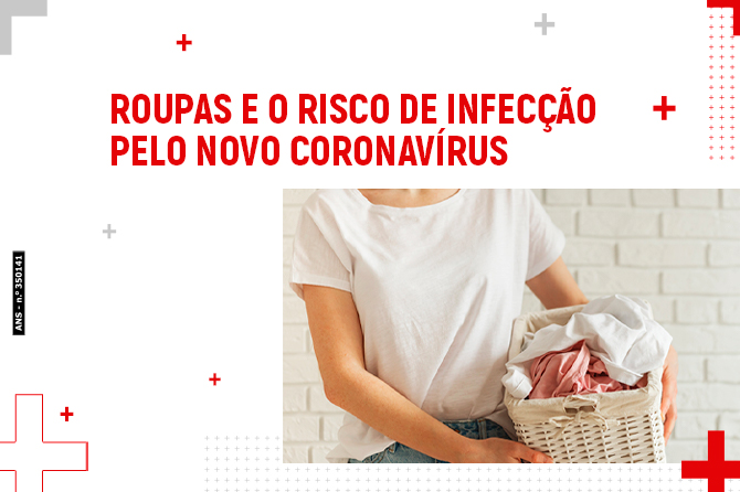 Roupas e o risco de infecção pelo novo coronavírus