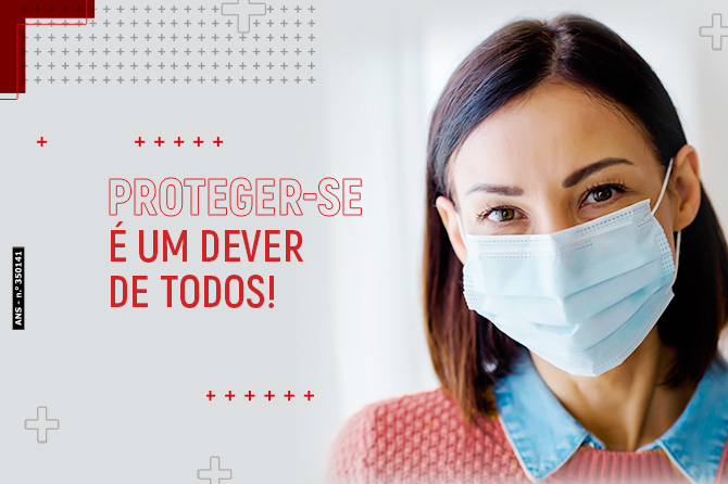 Uso de máscara: proteger-se é um dever de todos!