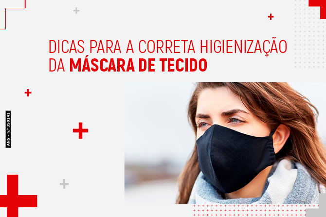 Dicas para a correta higienização das máscaras de tecido