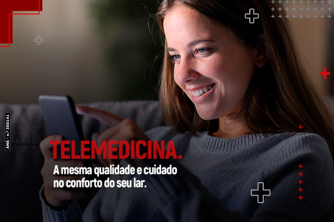 Telemedicina: A mesma qualidade e cuidado no conforto do seu lar