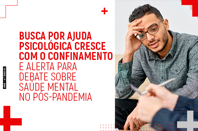 Saúde mental: Busca por ajuda psicológica cresce com o confinamento e alerta para debate sobre saúde mental no pós-pandemia