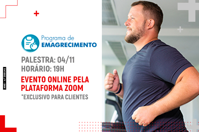 Programa de Emagrecimento: inscrições até dia 03/11