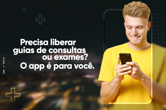 Precisa liberar guias de consultas ou exames? O app é para você.