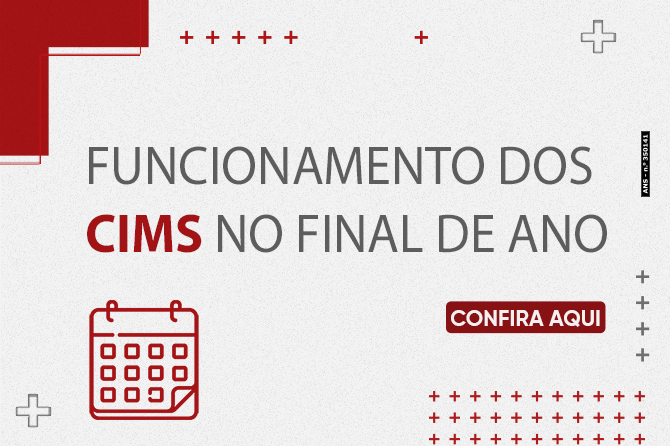 Funcionamento dos CIMS no final de ano