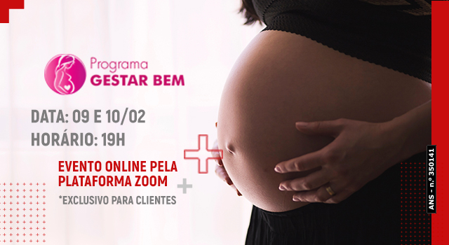 Programa Gestar Bem: 09 e 10 de fevereiro