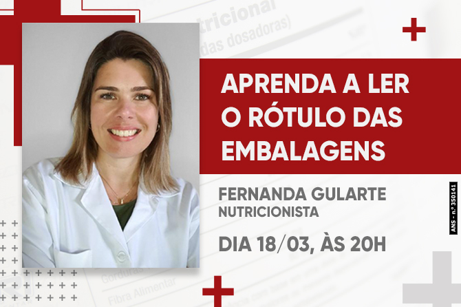 LIVE: Aprenda a ler o rótulo dos alimentos