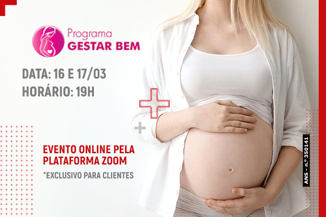 Gestar Bem: próxima edição acontecerá nos dias 16 e 17 de Março