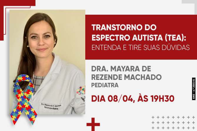 LIVE: TRANSTORNO DO ESPECTRO AUTISTA