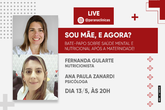 LIVE: SOU MÃE, E AGORA?