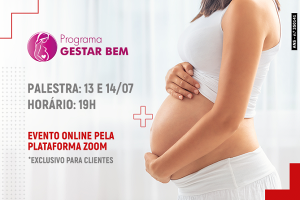 Gestar Bem: próxima edição acontecerá nos dias 13 e 14 de julho