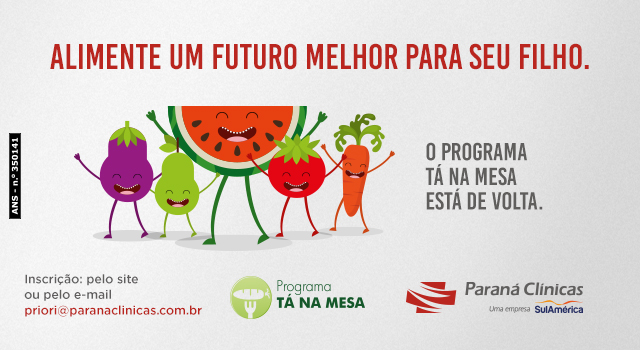 Alimente um futuro melhor para seu filho